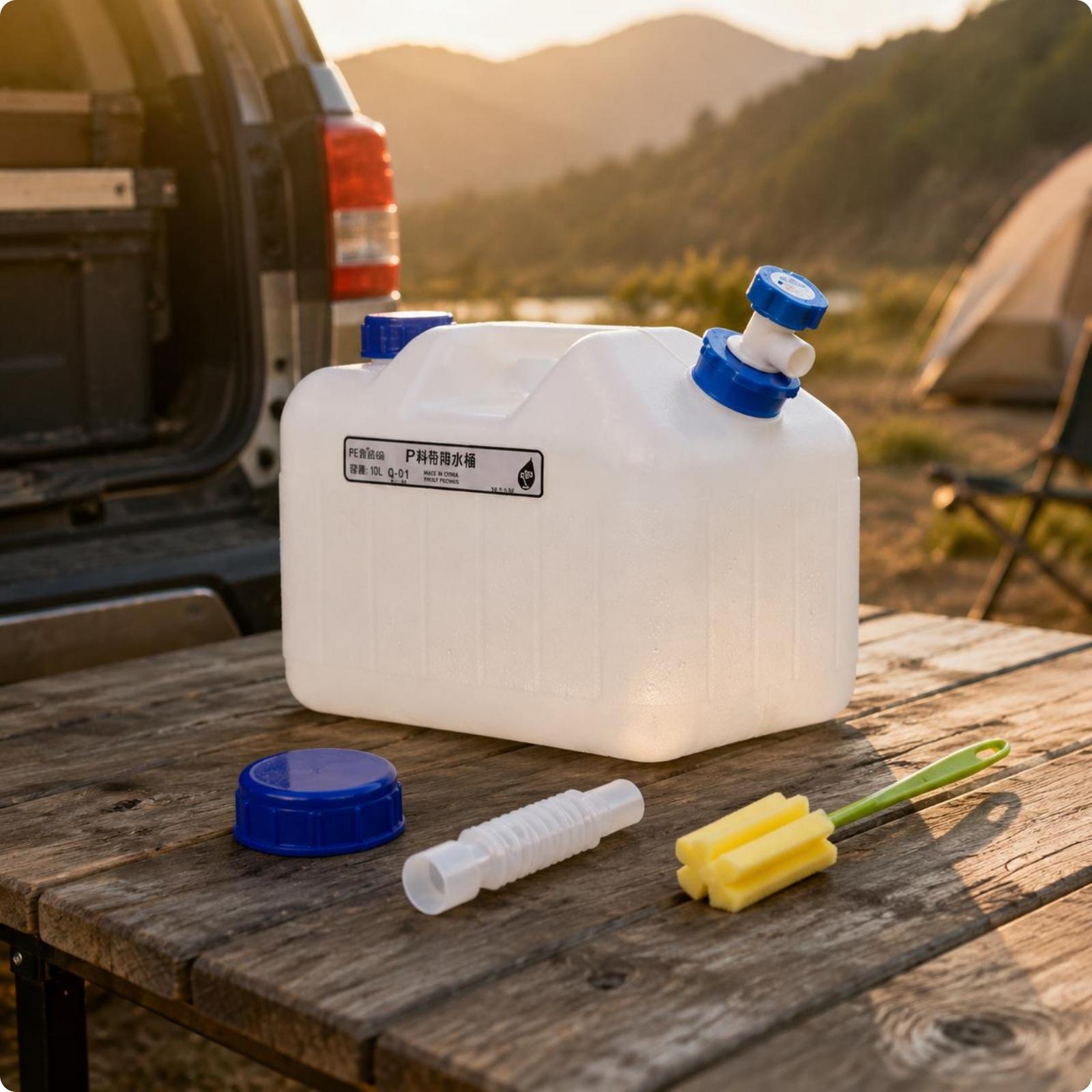 Tragbarer Camping-Wasserbehält – Food Storage Containers Bewertung und Preis