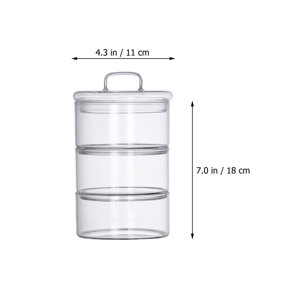 1 Set transparente Glas-Salats – Food Storage Containers Bewertung und Preis