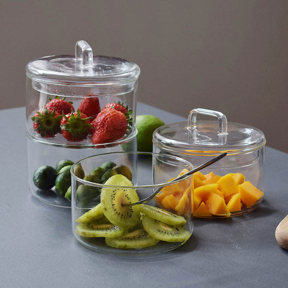 1 Set transparente Glas-Salats – Food Storage Containers Bewertung und Preis