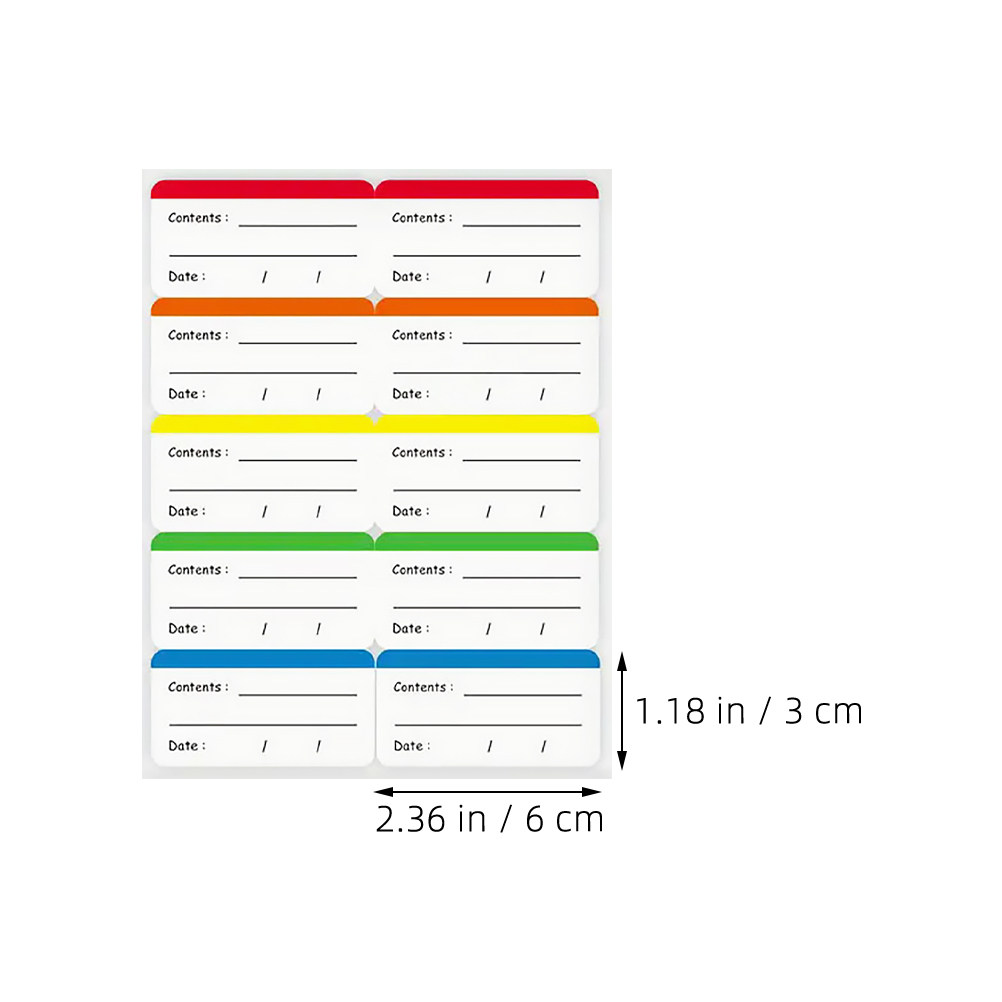 300 Stück Schriftbare Küchen-A – Food Storage Labels Bewertung und Preis